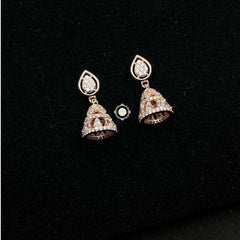Sterling Silver Sparkling Celeste Jhumki