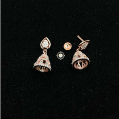 Sterling Silver Sparkling Celeste Jhumki