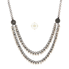 Ruhaniyat Double Layered Pearl Necklace