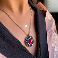 Cluster Ball Necklace