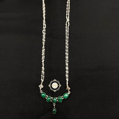 Halka Phulka Malachite Necklace