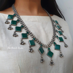 Original Green Onyx Statement Necklace