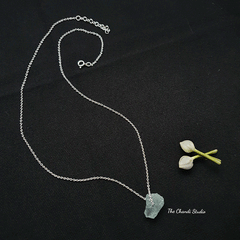 Rustic Romance, Aquamarine Necklace