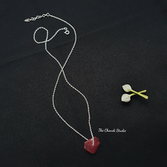 Rustic Romance, Ruby Necklace