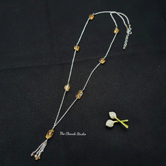 Rustic Romance, Citrine Necklace