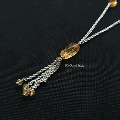 Rustic Romance, Citrine Necklace