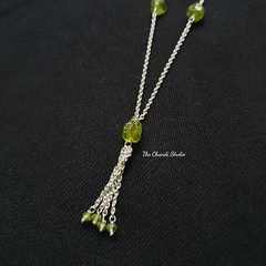 Rustic Romance, Prehnite Necklace