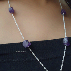 Rustic Romance, Amethyst Necklace