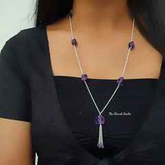 Rustic Romance, Amethyst Necklace