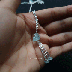 Rustic Romance, Aquamarine Necklace