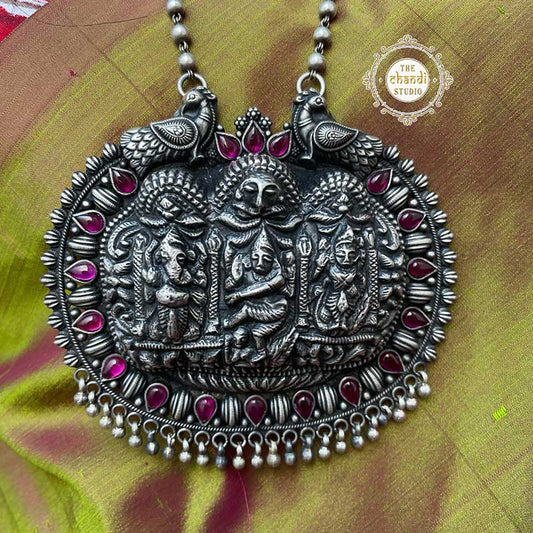 Multi-Figure Kolhapur Ruby Necklace