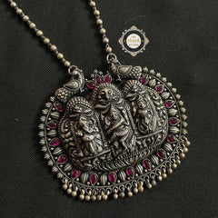 Multi-Figure Kolhapur Ruby Necklace