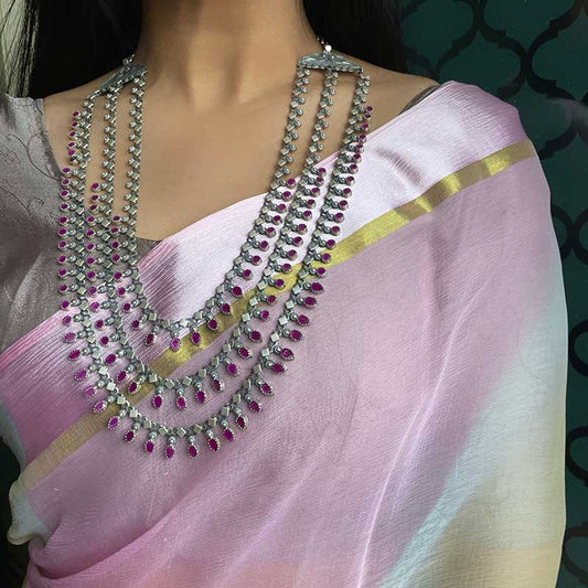 Maharani Ruby Layered Necklace