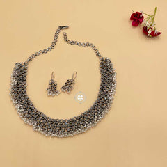 Ruhaniyat Rawa Pearl Necklace Set