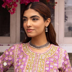 Ruhaniyat Rawa Pearl Necklace Set