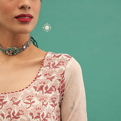 Sterling Silver Soulful Sheesha Rajwada Choker