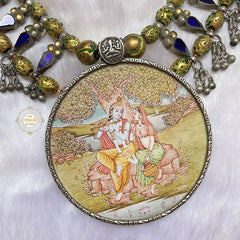 Radha Krishna Vintage Maharani Necklace