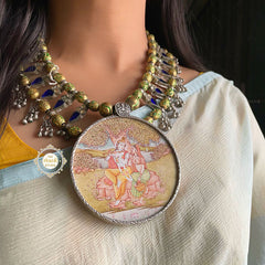 Radha Krishna Vintage Maharani Necklace