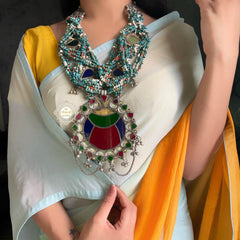 Jashn-E-Bahara Vintage Maharani Afghan Necklace