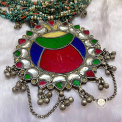 Jashn-E-Bahara Vintage Maharani Afghan Necklace