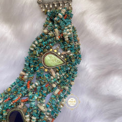 Jashn-E-Bahara Vintage Maharani Afghan Necklace