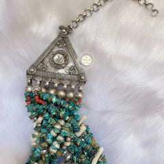 Jashn-E-Bahara Vintage Maharani Afghan Necklace