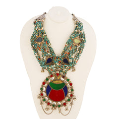 Jashn-E-Bahara Vintage Maharani Afghan Necklace