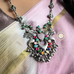 Muhurat Maharani Navratna Necklace