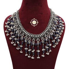 Sterling Silver Incredible Iolite Necklace