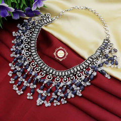 Sterling Silver Incredible Iolite Necklace