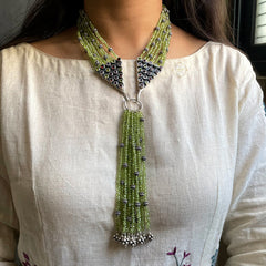 Sterling Silver Peridot Necklace