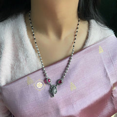 Sterling Silver Ganesh Mangalsutra