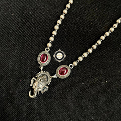 Sterling Silver Ganesh Mangalsutra