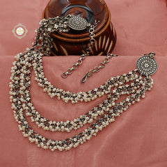 Ruhaniyat Triple Layered Pearl Necklace