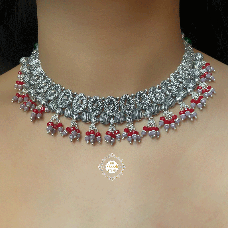 Utsav Exquisite Drop Necklace Set