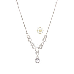 Sterling Silver Sparkling Treasure Fairytale Drop Necklace Set
