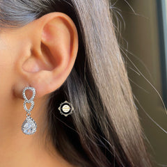 Sterling Silver Sparkling Treasure Fairytale Drop Necklace Set
