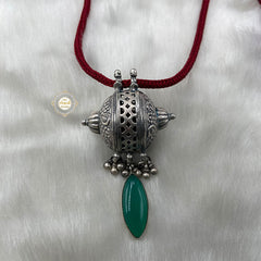 Jharokha Taweez Ghungroo Necklace