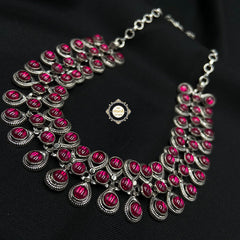 Versatile Kundan Ruby Necklace