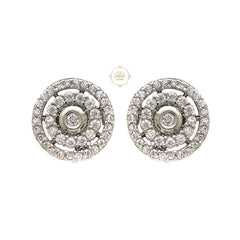 Sparkling Treasure Round Hasli Earring Set