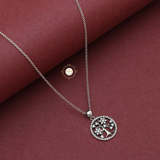 Sparkling Treasure Tree Of Life Necklace