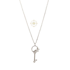 Sparkling Treasure Key Necklace