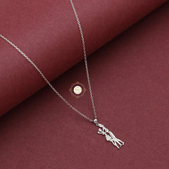 Sparkling Treasure Dancing Couple Necklace