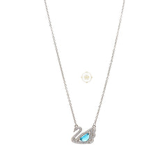 Sparkling Treasure Swan Necklace