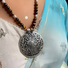 Utsav Radhey Krishna Necklace