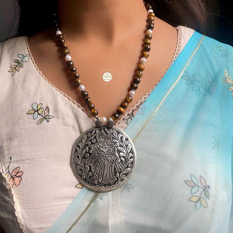 Utsav Radhey Krishna Necklace