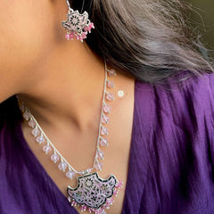 Royal Meenakari Necklace Set