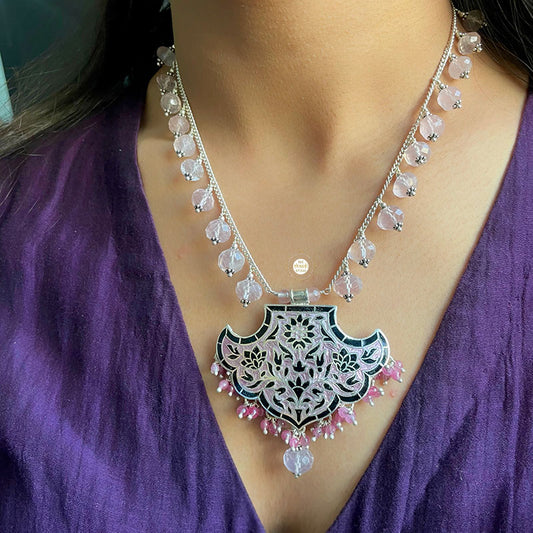 Royal Meenakari Necklace Set