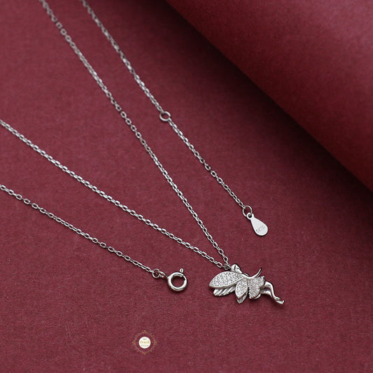 Sparkling Silver Fairytale Necklace