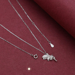 Sparkling Silver Fairytale Necklace